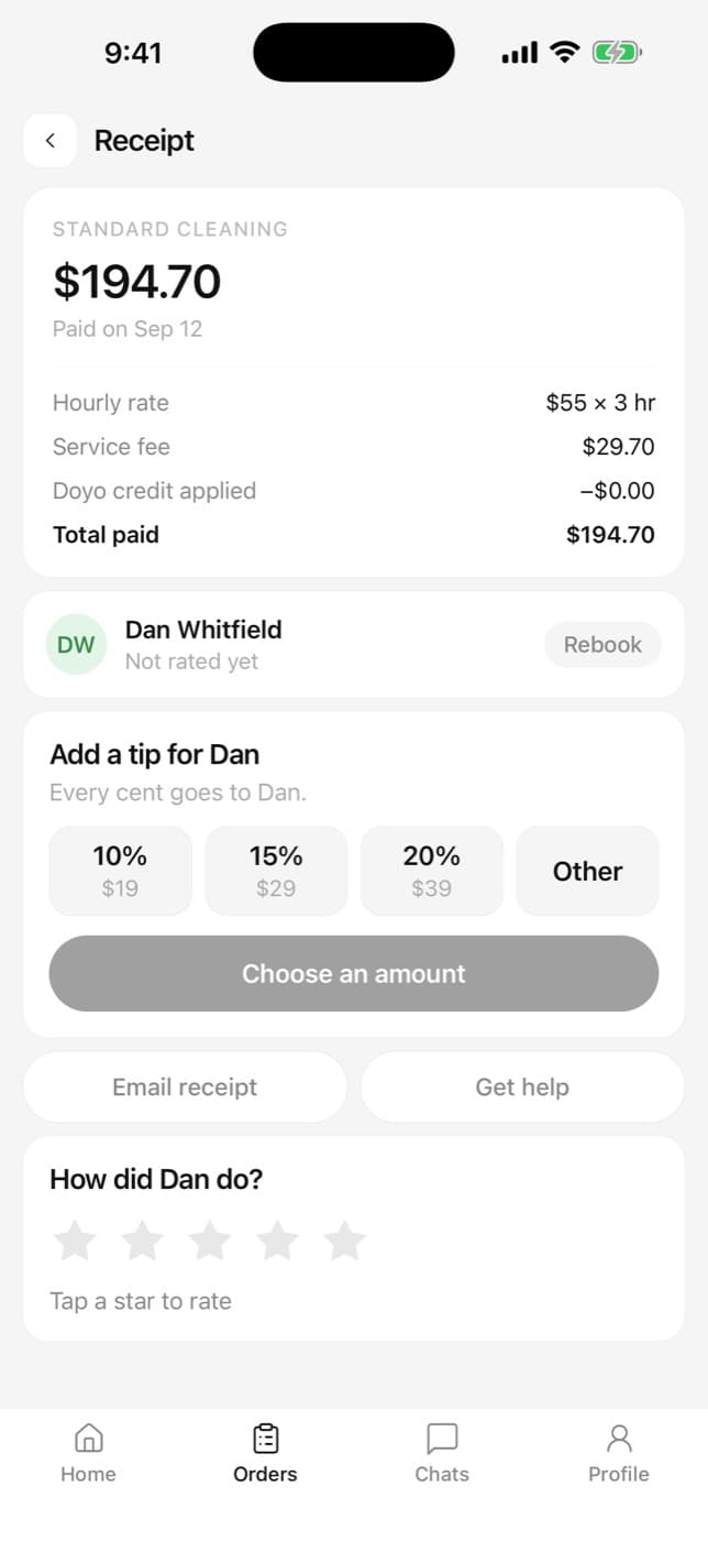 Pay when it’s done